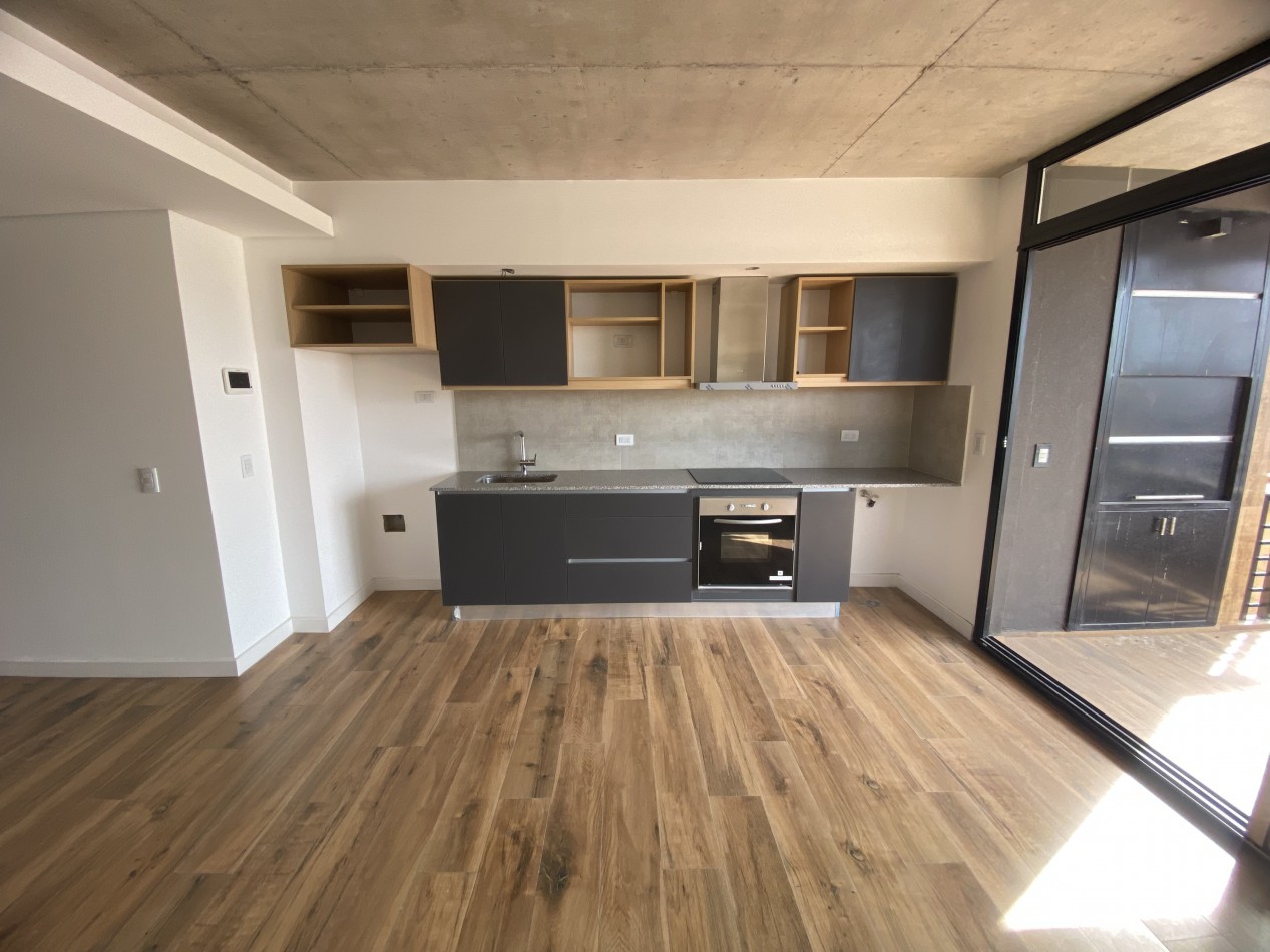 2 AMBIENTES MODERNO DE CATEGORIA A ESTRENAR EN EDIFICIO PRIMUS CON BALCON TERRAZA - FINANCIACION