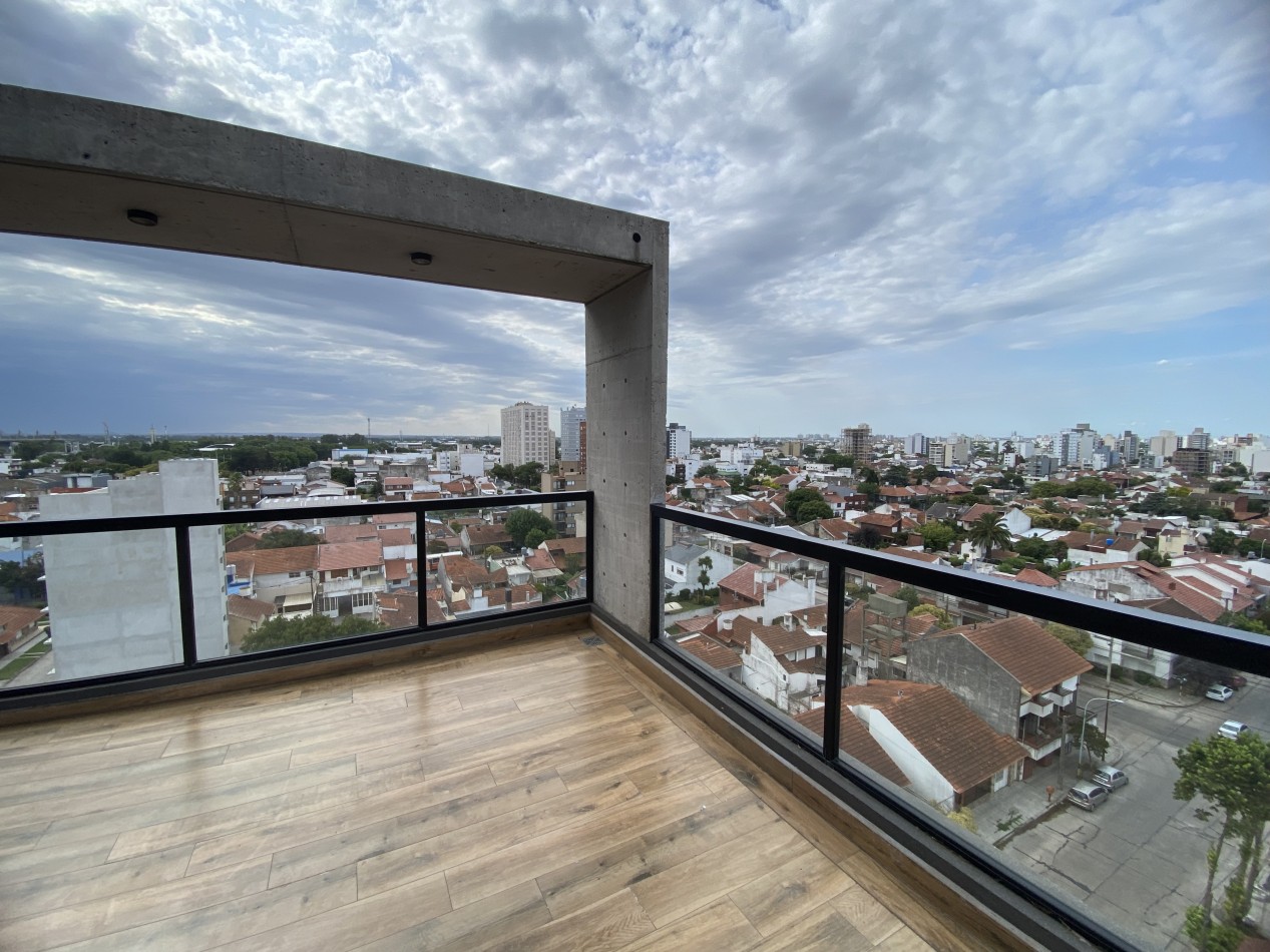 2 AMBIENTES MODERNO DE CATEGORIA A ESTRENAR EN EDIFICIO PRIMUS CON BALCON TERRAZA - FINANCIACION