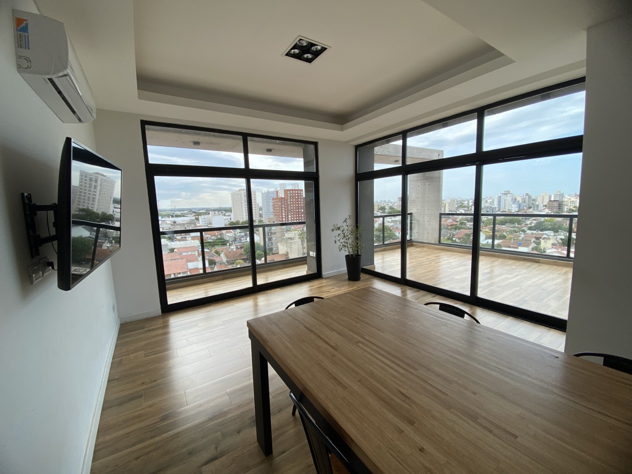 2 AMBIENTES MODERNO DE CATEGORIA A ESTRENAR EN EDIFICIO PRIMUS CON BALCON TERRAZA - FINANCIACION