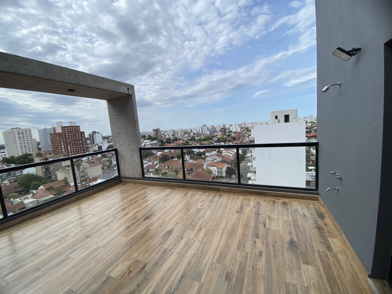 2 AMBIENTES MODERNO DE CATEGORIA A ESTRENAR EN EDIFICIO PRIMUS CON BALCON TERRAZA - FINANCIACION
