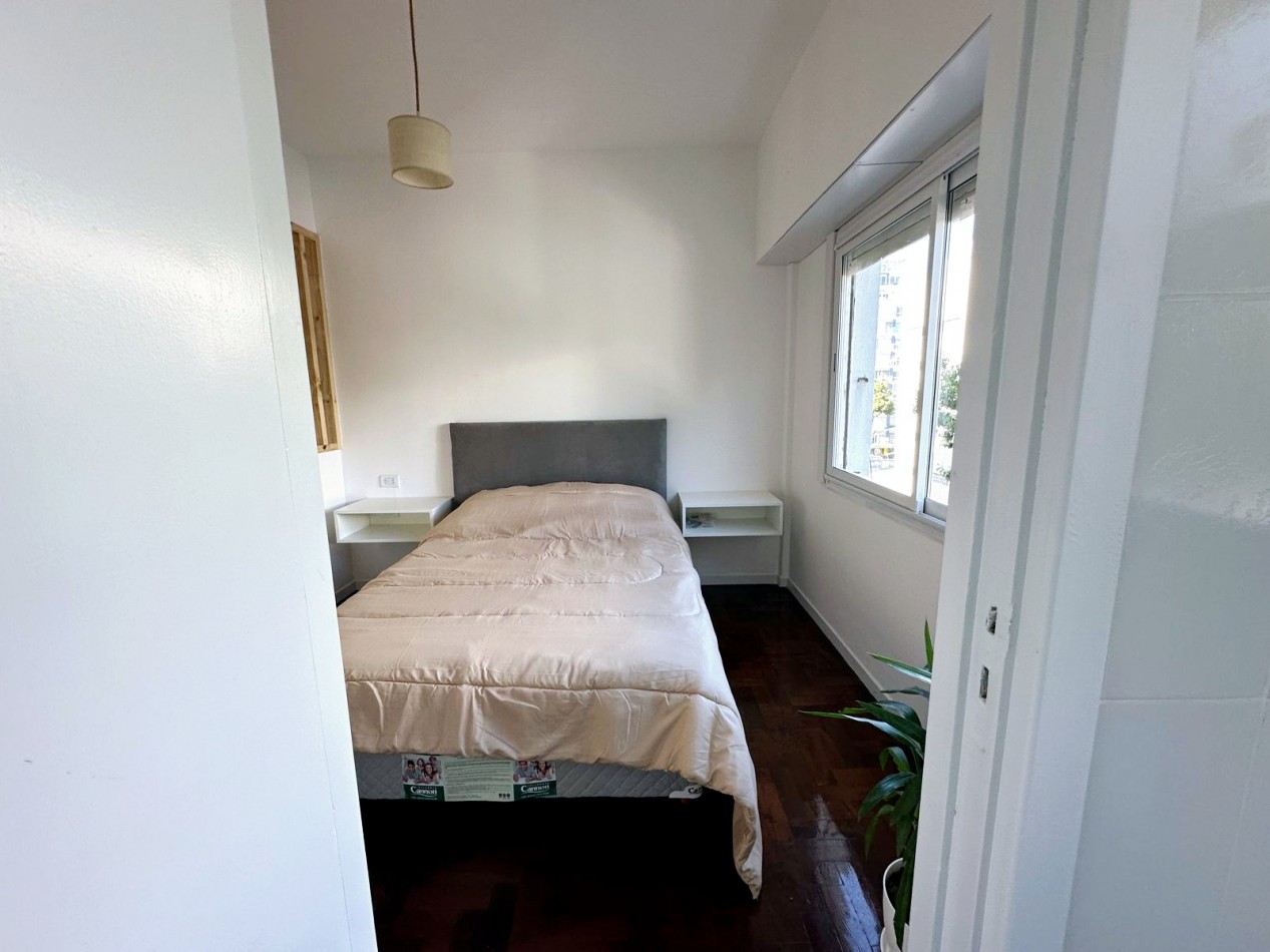 DEPARTAMENTO 1 AMBIENTE Y MEDIO RECICLADO Y AMOBLADO EN VENTA!