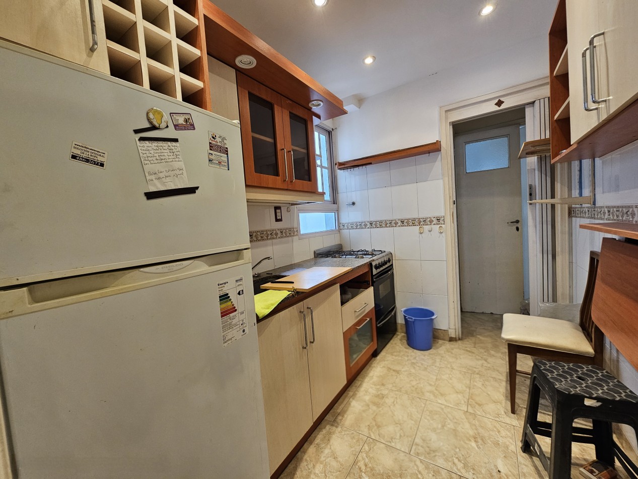 DEPARTAMENTO 3 AMBIENTES AL FRENTE CON DEPENDENCIA Y BALCON TERRAZA