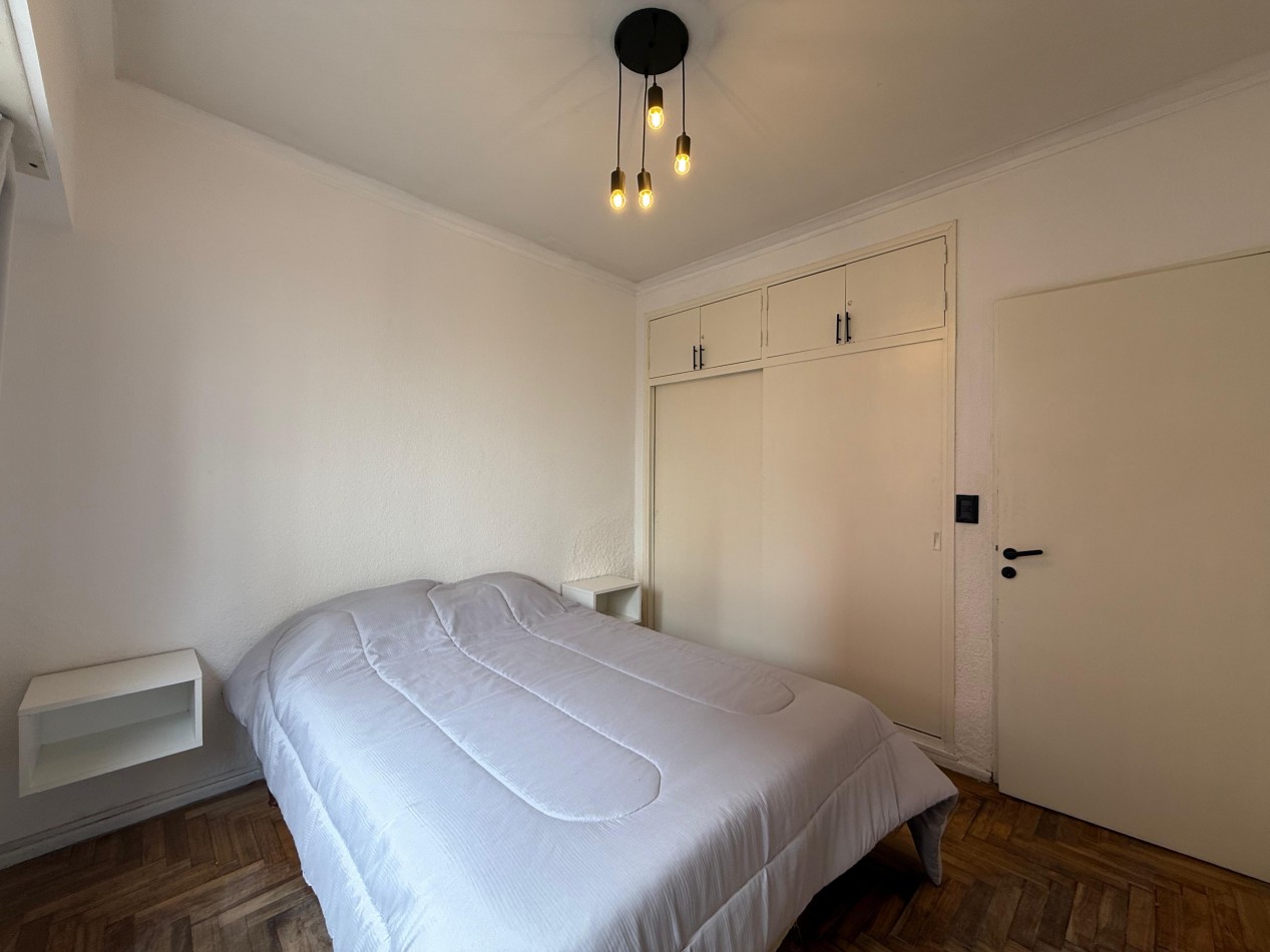 Departamento 3 ambientes a la calle con balcon saliente todo externo