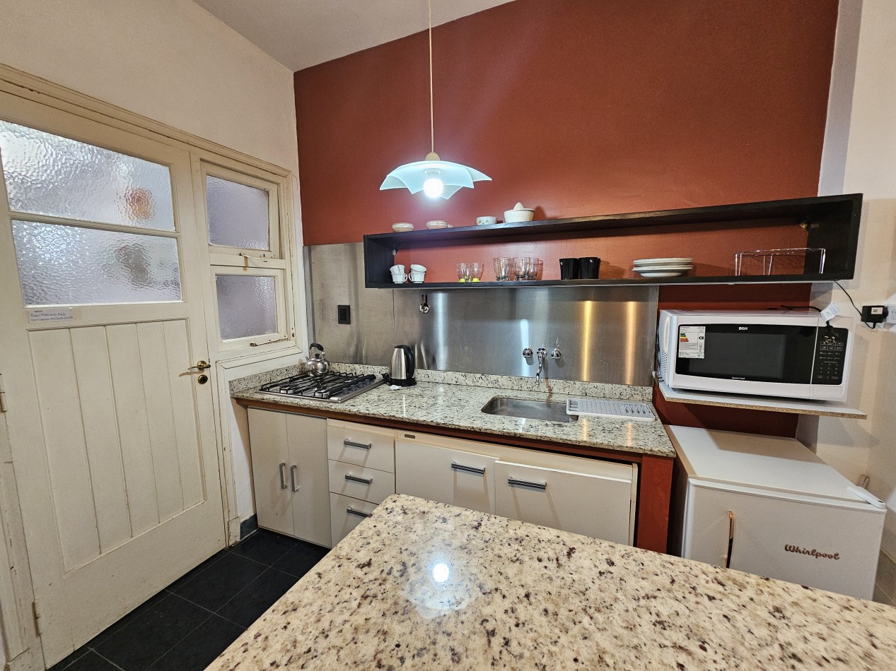 DEPARTAMENTO 2 AMBIENTES CON PATIO FRENTE AL MAR