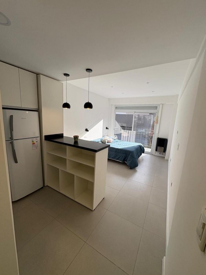 Departamento 1 ambiente con balcon al frente zona paseo aldrey apto credito