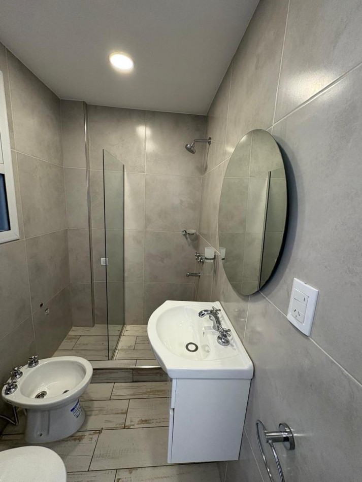 Departamento 1 ambiente con balcon al frente zona paseo aldrey apto credito