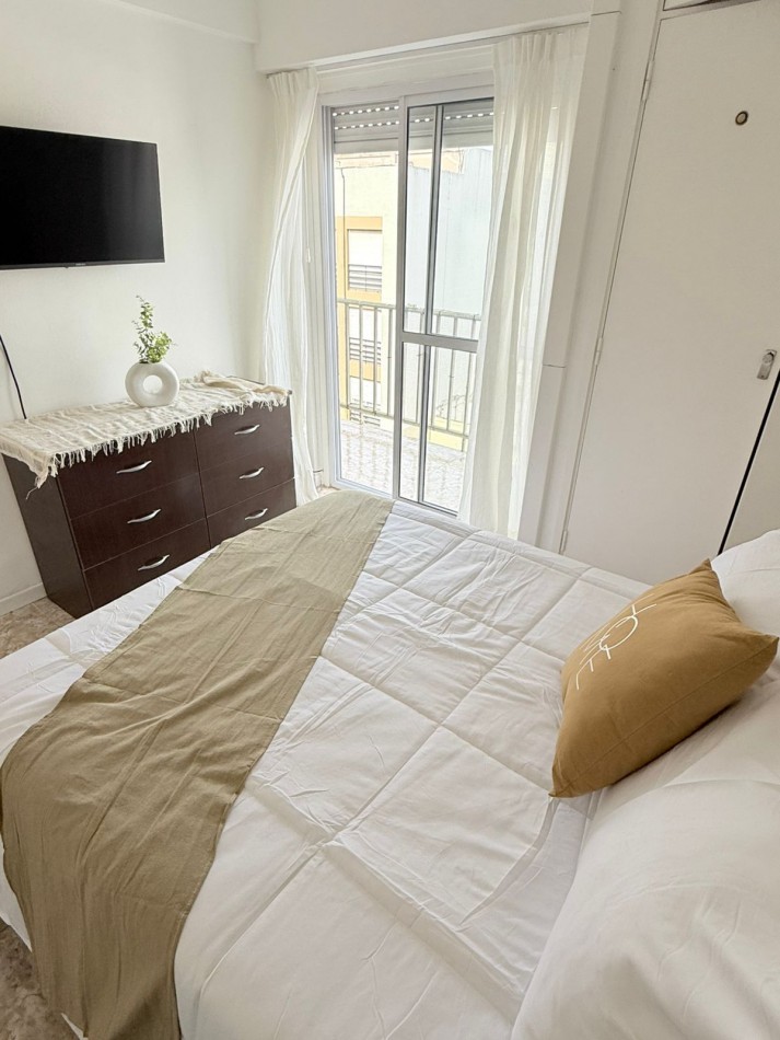 1 ambiente dividido al frente con balcon saliente en venta mar del plata