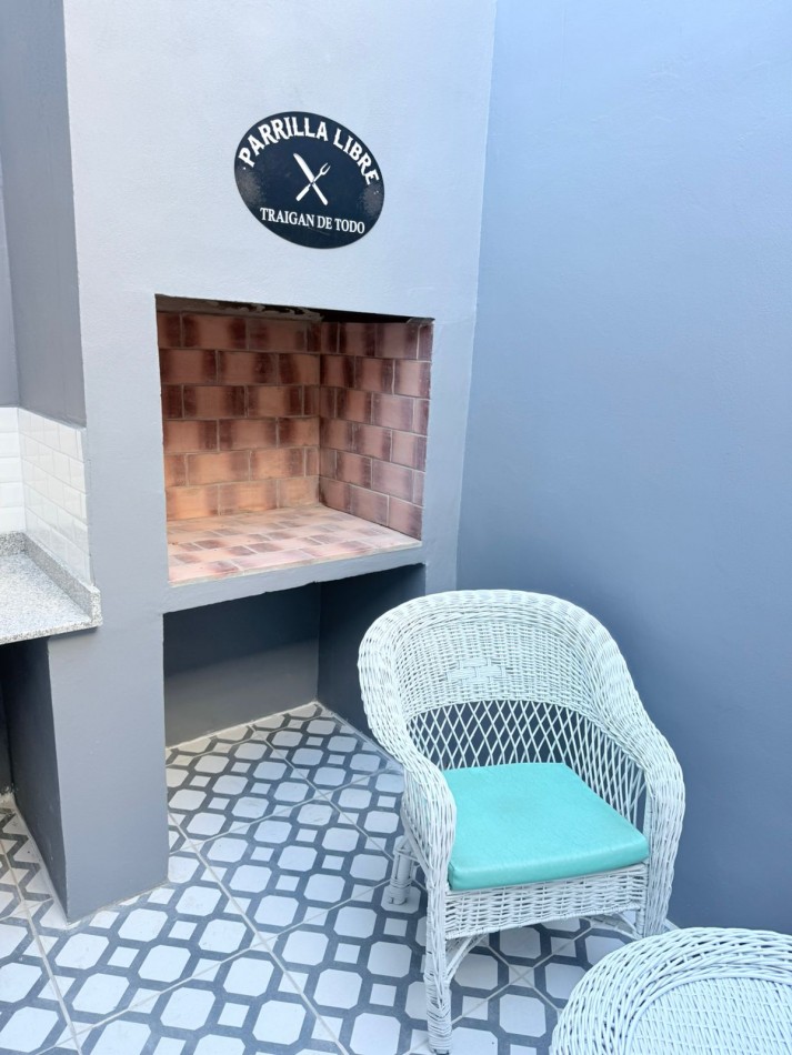 PH 3 ambientes con dependencia de servicio y patio en zona Chauvin