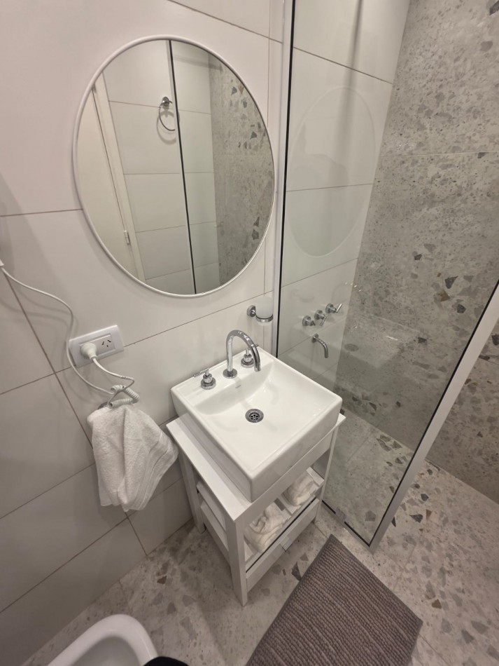 Departamento 1 ambiente con patio en venta 