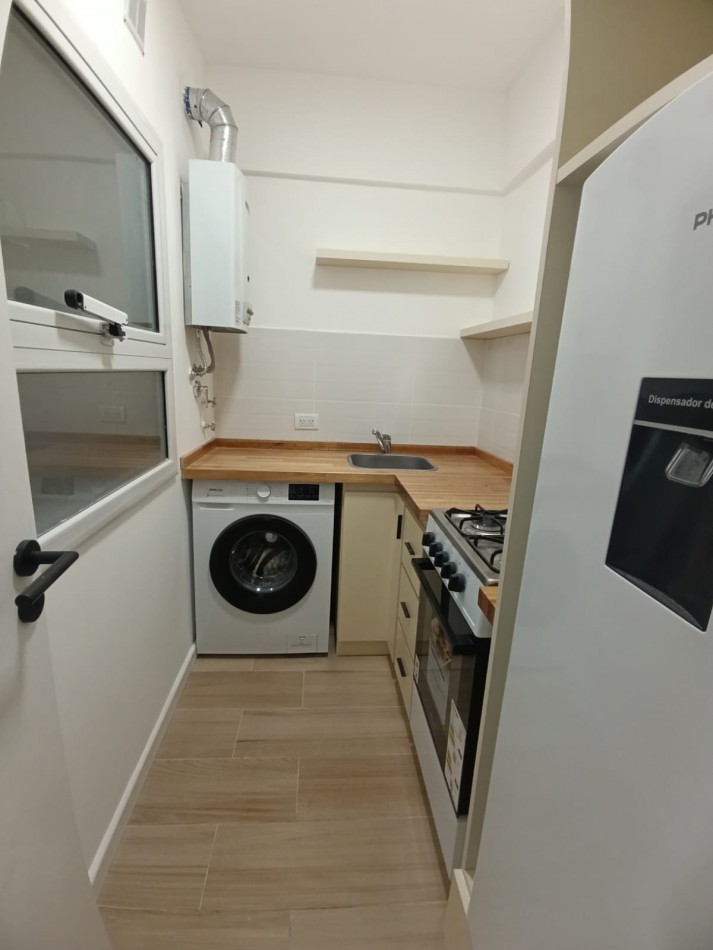 DEPARTAMENTO 1 AMBIENTE AMOBLADO AL FRENTE