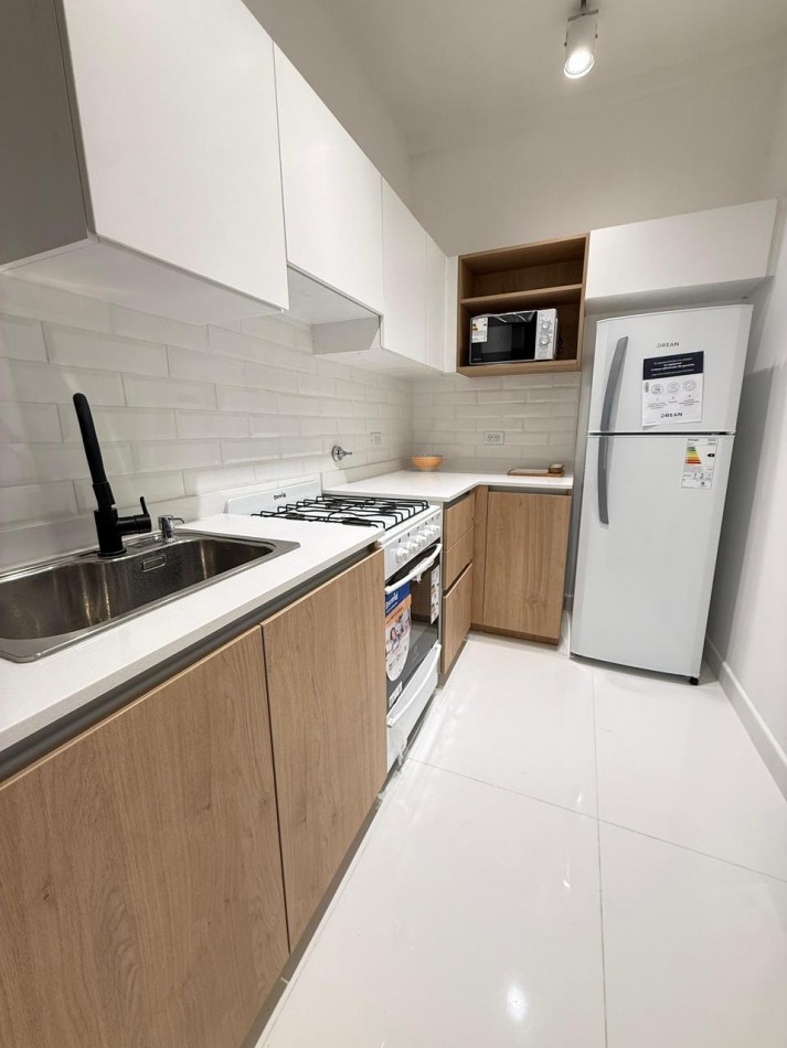 Departamento 3 ambientes con dos patios propios en venta