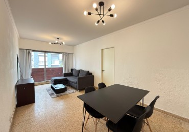 Departamento 3 ambientes a la calle con balcon saliente todo externo