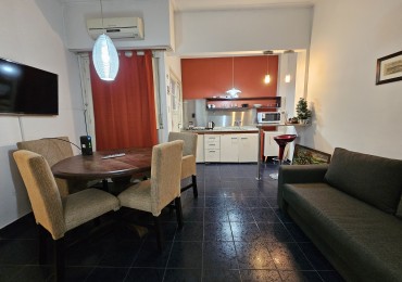 DEPARTAMENTO 2 AMBIENTES CON PATIO FRENTE AL MAR